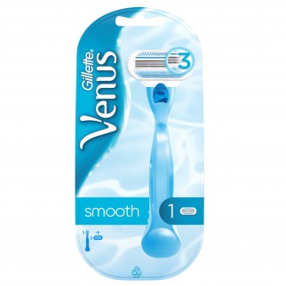 Gillette Venus Smooth Rasoio da Donna - Blister da 1 Rasoio e 1