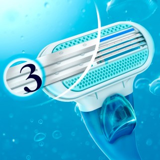 Gillette Venus Smooth Rasoio da Donna - Blister da 1 Rasoio e 1