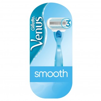 Gillette Venus Smooth Rasoio da Donna - Blister da 1 Rasoio e 1