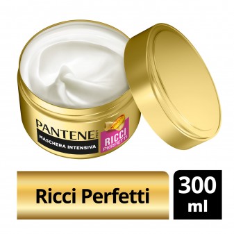 Pantene Pro-V Ricci Perfetti Maschera Intensiva per Capelli Ricci e Ribelli - Vasetto da 300ml