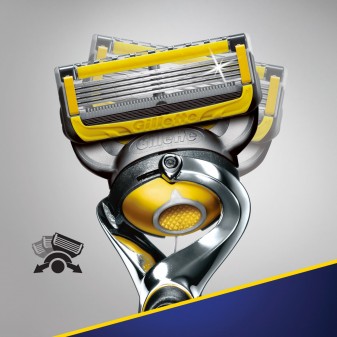 Gillette Fusion5 Proshield Rasoio con 5 Lame - Blister con Rasoio e 8