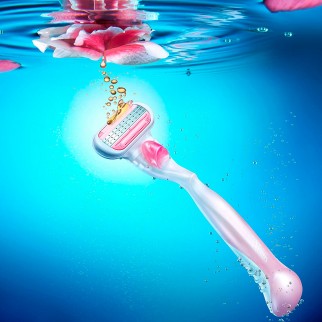 Gillette Venus Divine Sensitive Rasoio Donna - Confezione con Rasoio