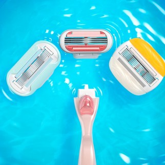 Gillette Venus Divine Sensitive Rasoio Donna - Confezione con Rasoio