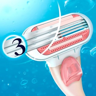 Gillette Venus Divine Sensitive Rasoio Donna - Confezione con Rasoio