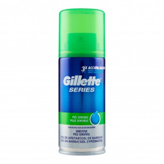 Gillette Series Gel da Barba Pelle Sensibile con Aloe - 6 Flaconi