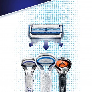 Gillette SkinGuard Sensitive Rasoio per Pelle Sensibile - Confezione