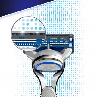 Gillette SkinGuard Sensitive Rasoio per Pelle Sensibile - Confezione