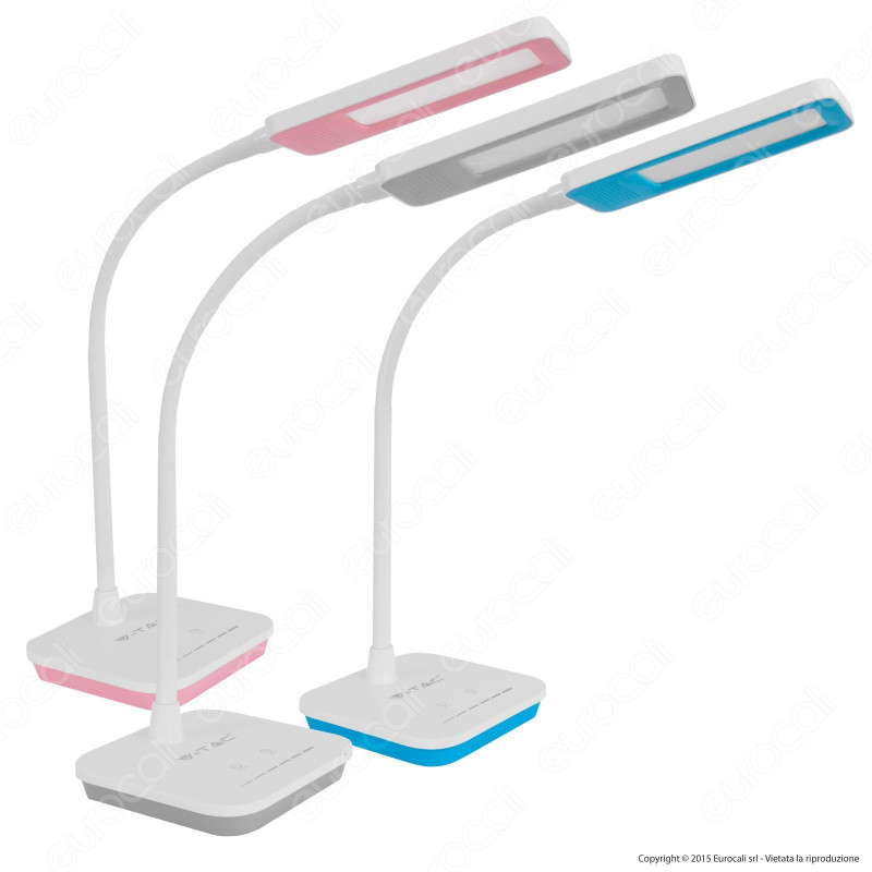 V-Tac VT-1007D Lampada da Tavolo LED 7W Dimmerabile - SKU 7042 / 7043