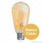 Immagine 2 - V-Tac VT-1964D Lampadina LED E27 4W Bulb ST64 Filamento Dimmerabile -