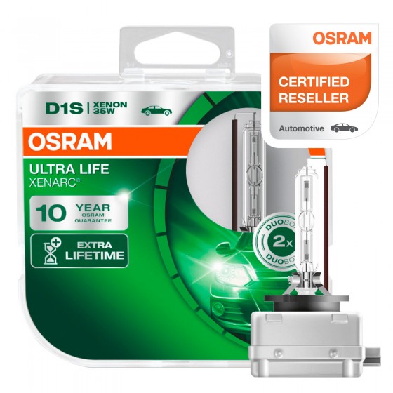 Osram Ultra Life Xenarc Fari Xeno 35W - 2 Lampadine D1S Osram Ultra Life Xenarc Fari Xeno 35W - 2 Lampadine D1S