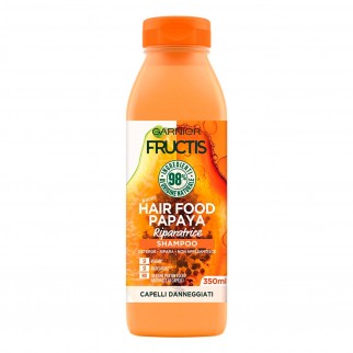 Garnier Fructis Kit Hair Food Papaya Shampoo Balsamo e Maschera -