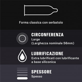 Preservativi Durex Perfect Connection Extra Lubrificato - Scatola da