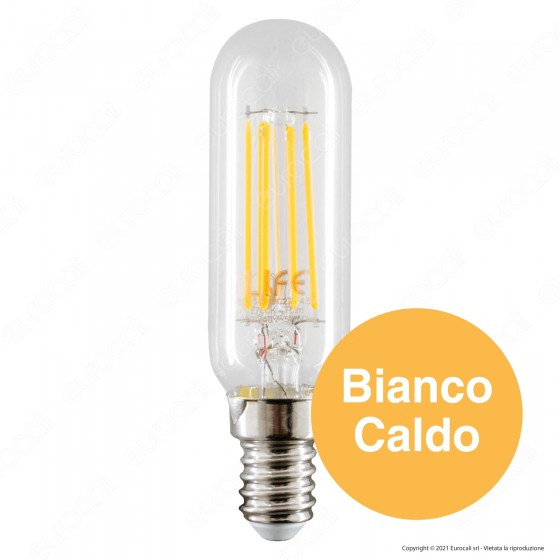 Life Lampadina LED E14 4,5W Tubolare T25 Filament - mod. 39.934240C27 Life Lampadina LED E14 4,5W Tubolare T25 Filament - mod. 39.934240C27
