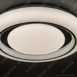 V-Tac VT-8473 Plafoniera LED 3in1 30W / 60W Forma Circolare Effetto Cielo Stellato con Telecomando