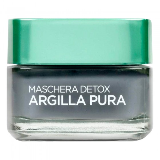 L'Oréal Paris Argilla Pura Maschera Viso Detox al Carbone L'Oréal Paris Argilla Pura Maschera Viso Detox al Carbone