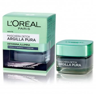 L'Oréal Paris Argilla Pura Maschera Viso Detox al Carbone