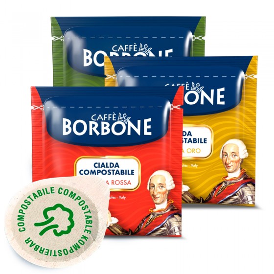 Kit Assaggio 8 Cialde in Carta Caffè Borbone Kit Assaggio 8 Cialde in Carta Caffè Borbone
