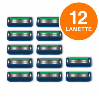 Gillette Fusion Proglide Power Lamette per Rasoio da Uomo - 3 Confezioni da 4 Ricariche