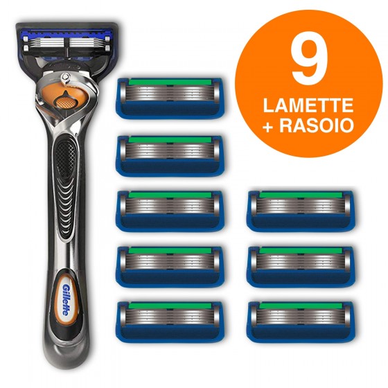 Gillette Fusion ProGlide Power Chrome Rasoio Da Uomo Con Tecnologia Gillette Fusion ProGlide Power Chrome Rasoio Da Uomo Con Tecnologia