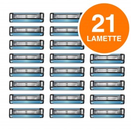 Gillette Mach3 Lamette di Ricambio con 3 Lame per Rasoio Uomo -