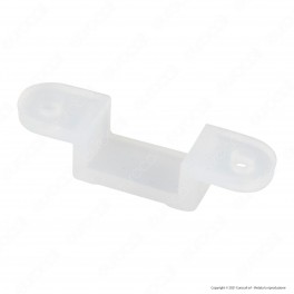 LEDCO Staffa in Silicone per Montaggio a Parete per Strisce LED