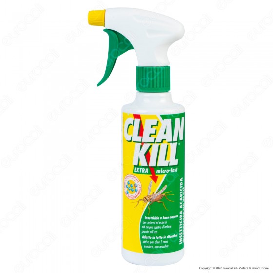 Clean Kill Insetticida Extra Micro-Fast No Gas A Base Acquosa - Clean Kill Insetticida Extra Micro-Fast No Gas A Base Acquosa -