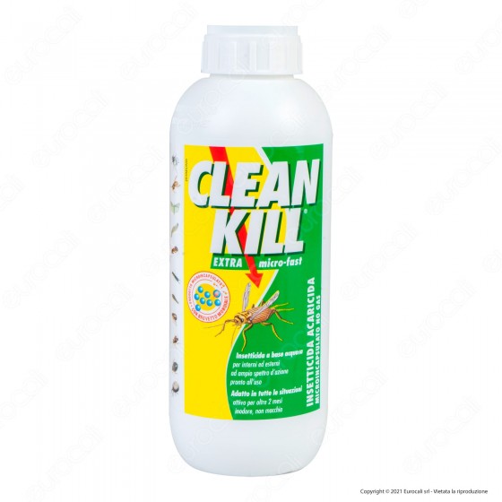 Clean Kill Ricarica per Insetticida Extra Micro-Fast No Gas A Base Clean Kill Ricarica per Insetticida Extra Micro-Fast No Gas A Base
