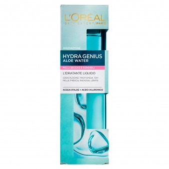 L'Oréal Paris Hydra Genius Aloe Water Crema Viso Idratante con Acido