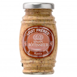 Louit Frères Salsa Senape Rôtisseur Rustica - Vasetto da 130g