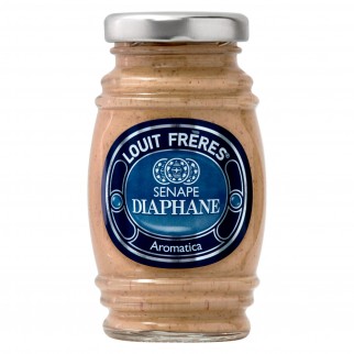 Louit Frères Salsa Senape Diaphane Aromatica - Vasetto da 130g