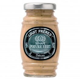 Louit Frères Salsa Senape Poivre Vert Delicata - Vasetto da 130g