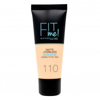 Maybelline New York Fit Me Matte & Poreless Fondotinta Liquido