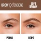 Immagine 2 - Maybelline New York Brow Extensions Matita Cremosa per Sopracciglia