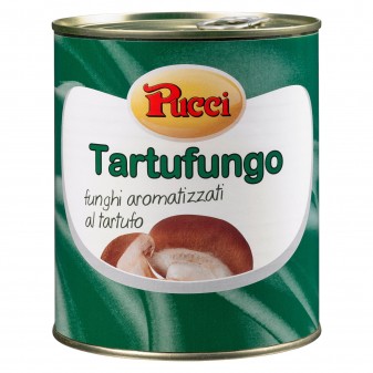 Pucci Tartufungo Funghi Aromatizzati al Tartufo - Lattina da 800g