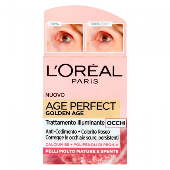 L'Oréal Paris Age Perfect Golden Age Trattamento Illuminante Occhi L'Oréal Paris Age Perfect Golden Age Trattamento Illuminante Occhi