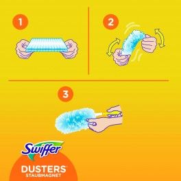 Swiffer Duster Piumini per spolverare - Confezione da 9 Ricariche
