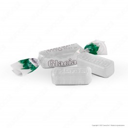 Caramelle Glacia Dure Ripiene al Gusto Menta Senza Glutine - Busta da