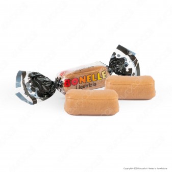 Caramelle Bonelle Toffee Morbide al Latte e Liquirizia Senza Glutine