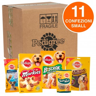 Pedigree Kit Snack e Biscotti Misti per Cani di Taglia Piccola -