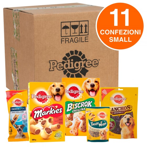 Pedigree Kit Snack e Biscotti Misti per Cani di Taglia Piccola - Pedigree Kit Snack e Biscotti Misti per Cani di Taglia Piccola -