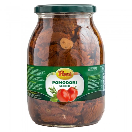 Pucci Pomodori Secchi in Olio - Barattolo da 960g Pucci Pomodori Secchi in Olio - Barattolo da 960g