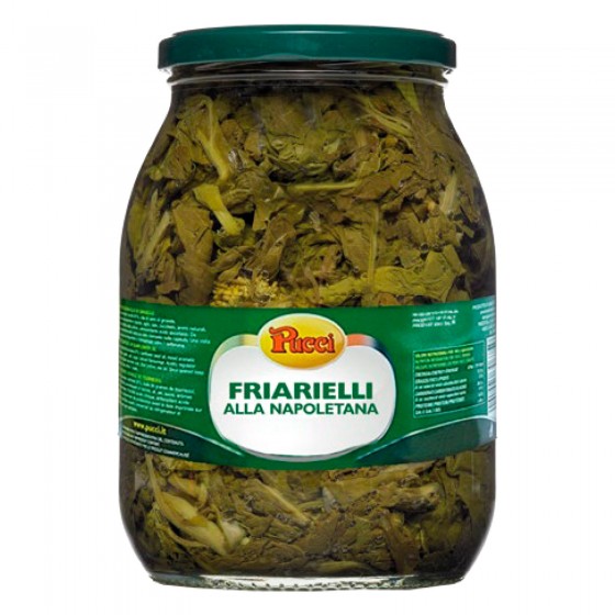 Pucci Friarielli alla Napoletana - Vasetto da 950g Pucci Friarielli alla Napoletana - Vasetto da 950g