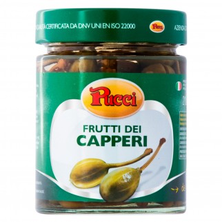 Pucci Frutti dei Capperi Sottaceto - Vasetto da 210g