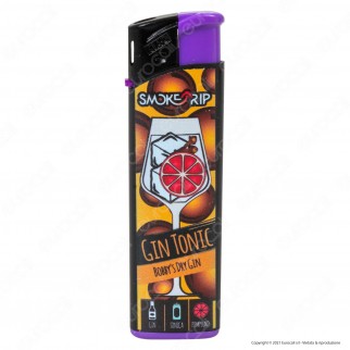 SmokeTrip Accendini Elettronici Ricaricabili Fantasia Gin Tonic - Box