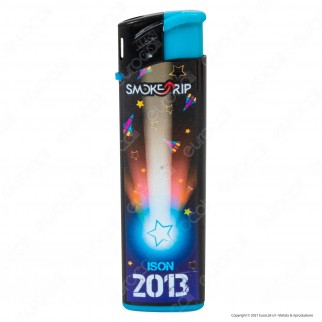 SmokeTrip Accendini Elettronici Ricaricabili Fantasia Comete - Box da