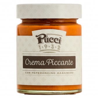 Pucci Crema Piccante con Peperoncino Habanero - Vasetto da 200g