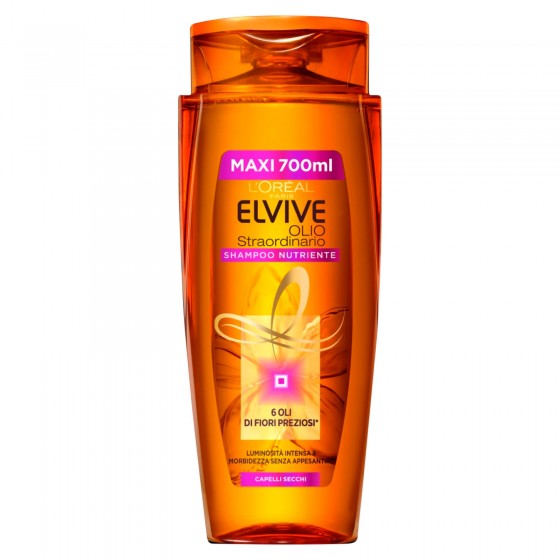 L'Oréal Paris Elvive Olio Straordinario Shampoo Nutriente per Capelli L'Oréal Paris Elvive Olio Straordinario Shampoo Nutriente per Capelli