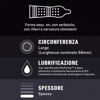 Preservativi Durex Sync - Scatola 6 pezzi