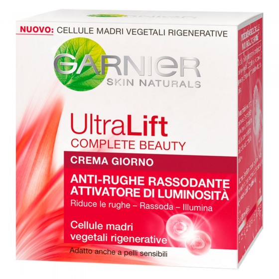 Garnier UltraLift Complete Beauty Crema Viso Giorno Anti-Rughe e Garnier UltraLift Complete Beauty Crema Viso Giorno Anti-Rughe e