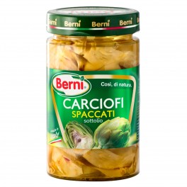 Berni Carciofi Spaccati Sottolio - Vasetto da 290g